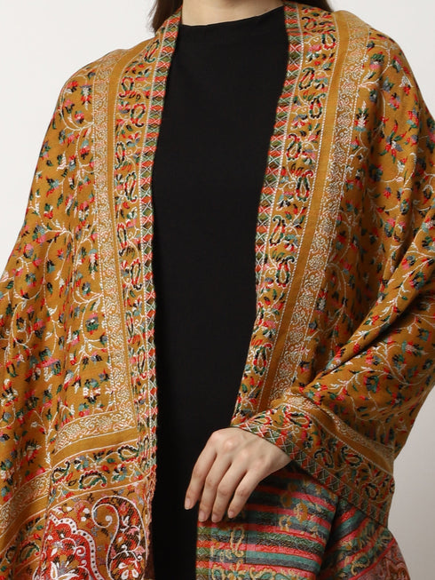 Women's Jamawar Wool Stole